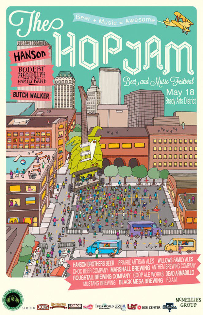 Hop Jam 2014 Poster Artwork