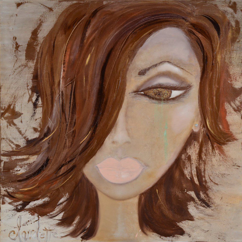 "Tear Drop" by Claudette. Image courtesy J Claudette Gallery.