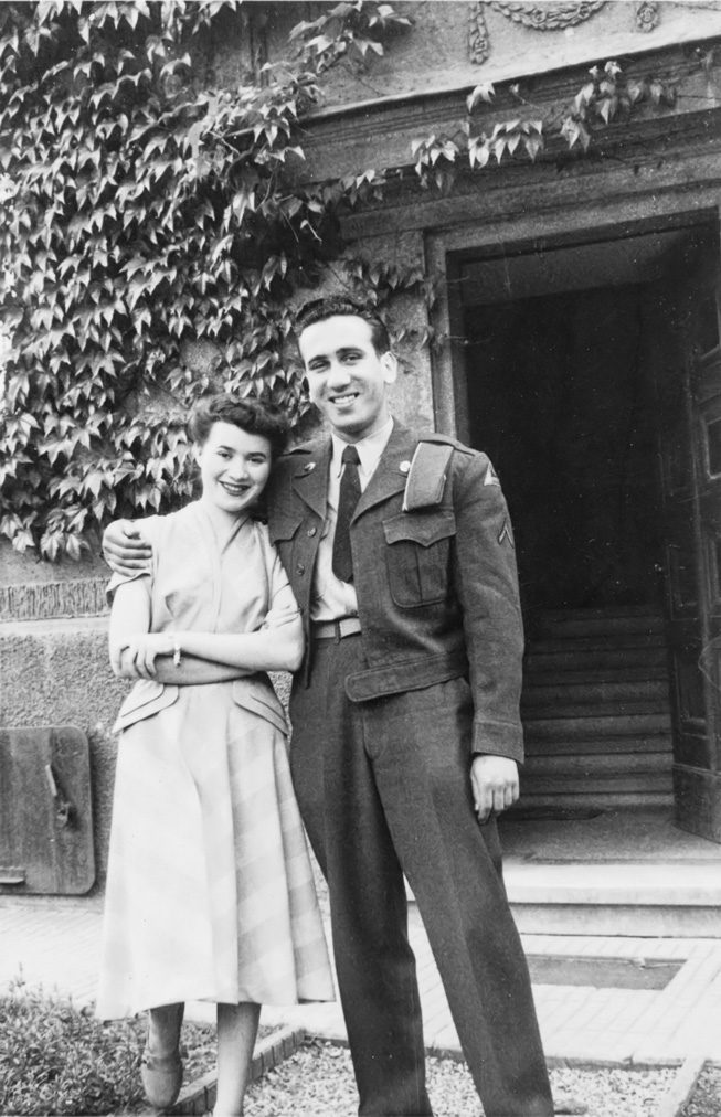 Unterman and her husband, Herb. Photo courtesy Eva Unterman.