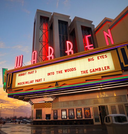 Warren Theatre, Best Place To Catch a Flick Photo Courtesy Warren Theatre.