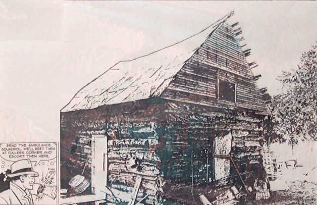Chester Gould’s childhood home in Pawnee, Okla.