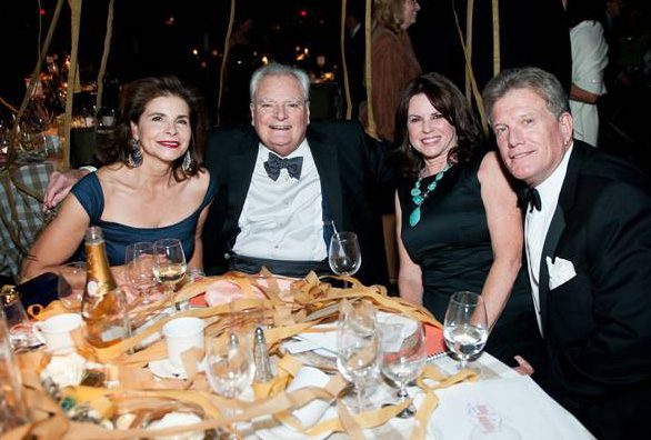Suzanne and Bill Warren, Becky Dixon and Patrick Keegan, Painted Pony Ball 2014.