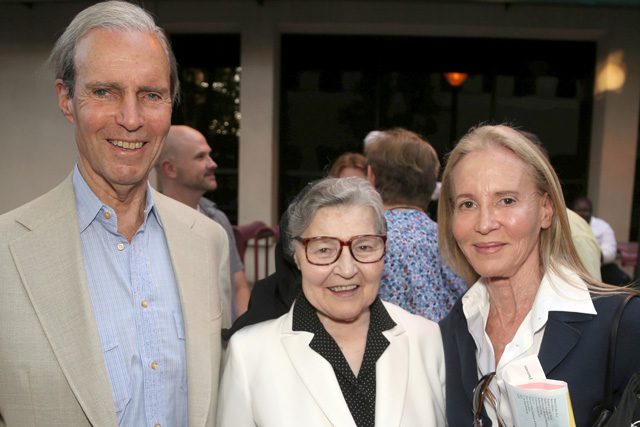 Stephen J. Heyman, Sister M. Therese Gottschalk, Barbara Heyman, St. John Street Party, St. John Medical Center.