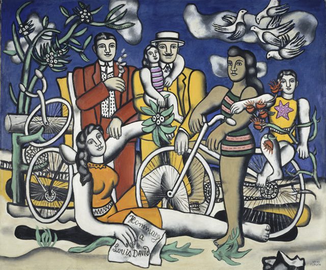 Leisure-Homage to Jacque Louis David by Fernand Leger, Centre Pompidou, Paris
