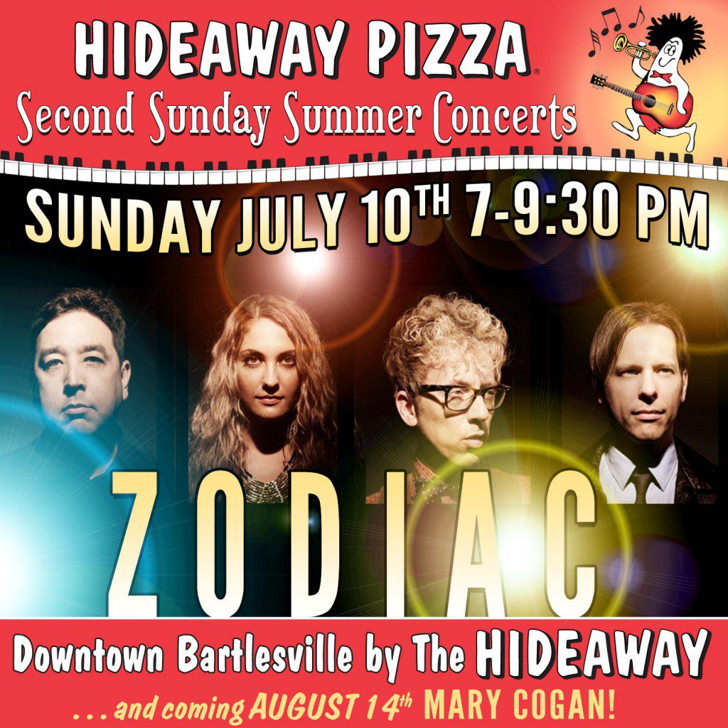 Summer Sunday Concerts 2016 Series Meme July ZODIAC