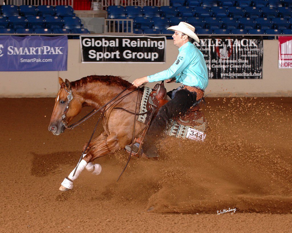 Photo courtesy Tulsa Reining Classic.
