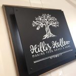 Whitfield has created several logos for local businesses.
