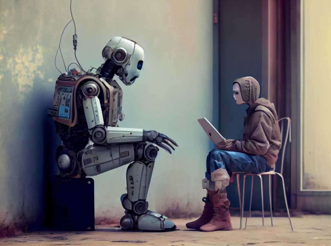 Human teaching Automated humanoid robot AI to teach it to live h